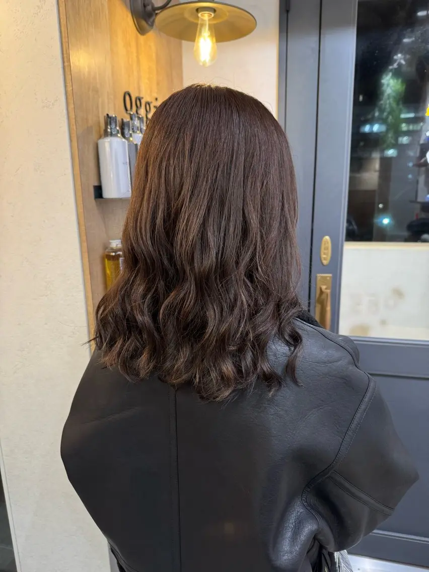 ロング カラー パーマ カット ヘアカラー パーマ トリートメント 縮毛矯正/エクステ /艶カラー/ヘアメのヘアスタイル