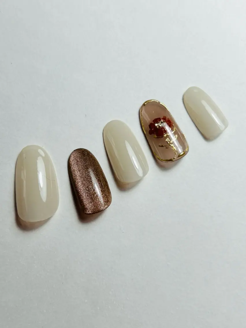 ネイル ニュアンスネイル 春ネイル ハンドネイル le_rire _nailのネイルデザイン