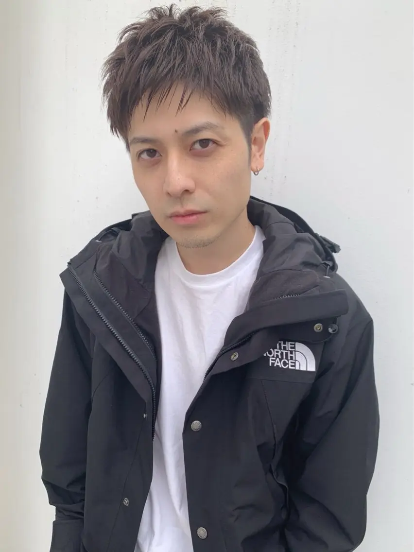 ショート カラー メンズ カット ヘアカラー ヘッドスパ メンズ特化🔥木下 晃徳のヘアスタイル