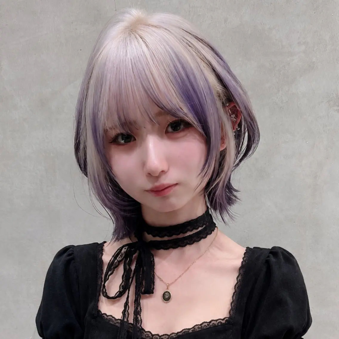 ショート ハッシュカット/ ハイトーン/たくみのヘアスタイル