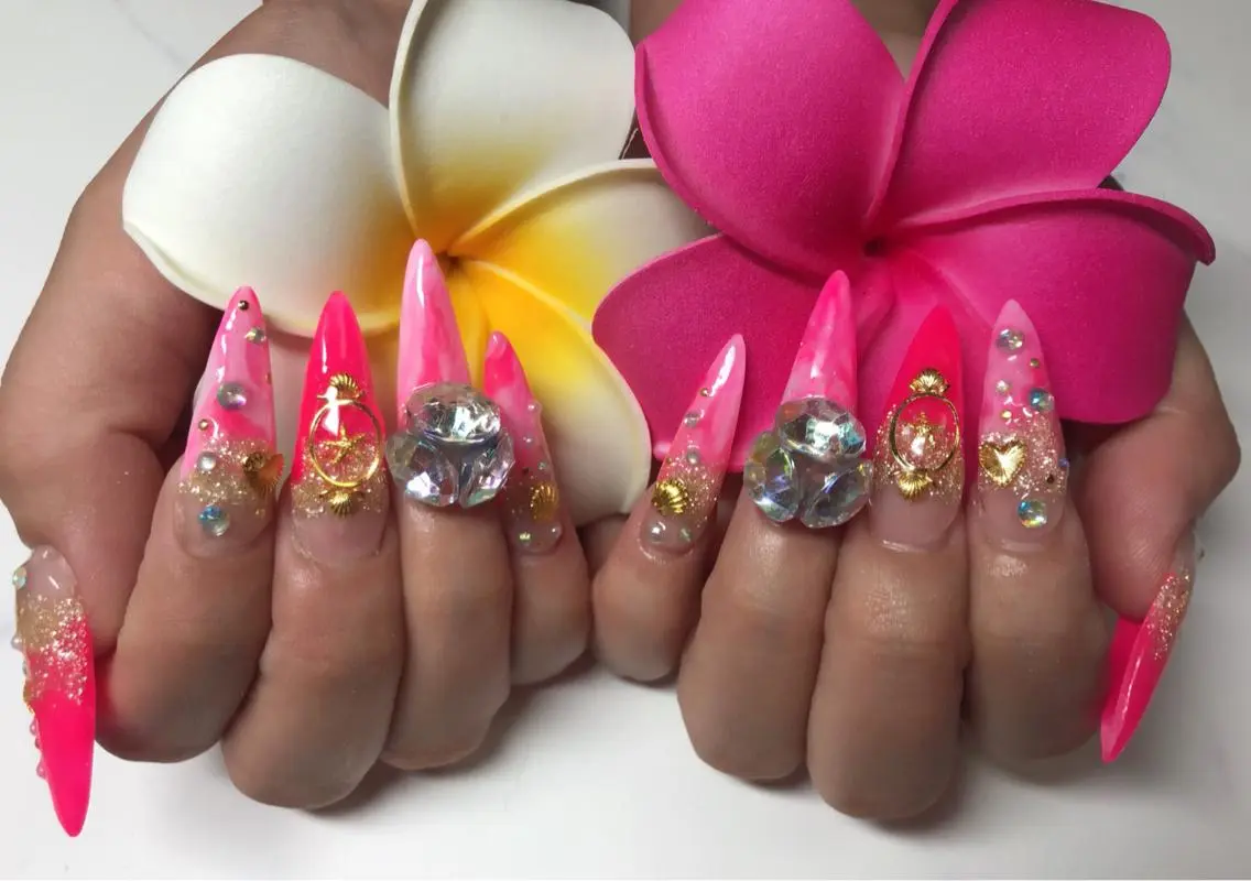 ネイル ピンク ハンドネイル Nail Salon macherieのネイルデザイン