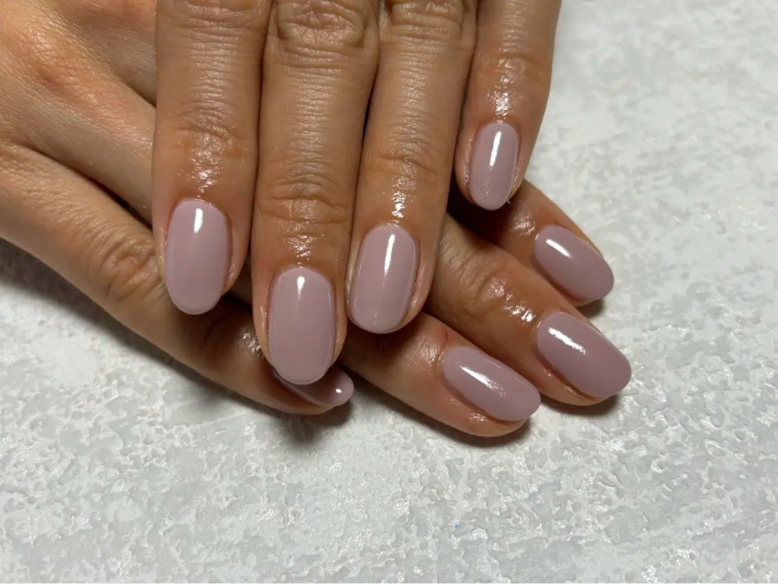 ネイル ジェルネイル 韓国ネイル メンズネイル ワンカラーネイル パラジェル kiki nail たまプラーザのネイルデザイン