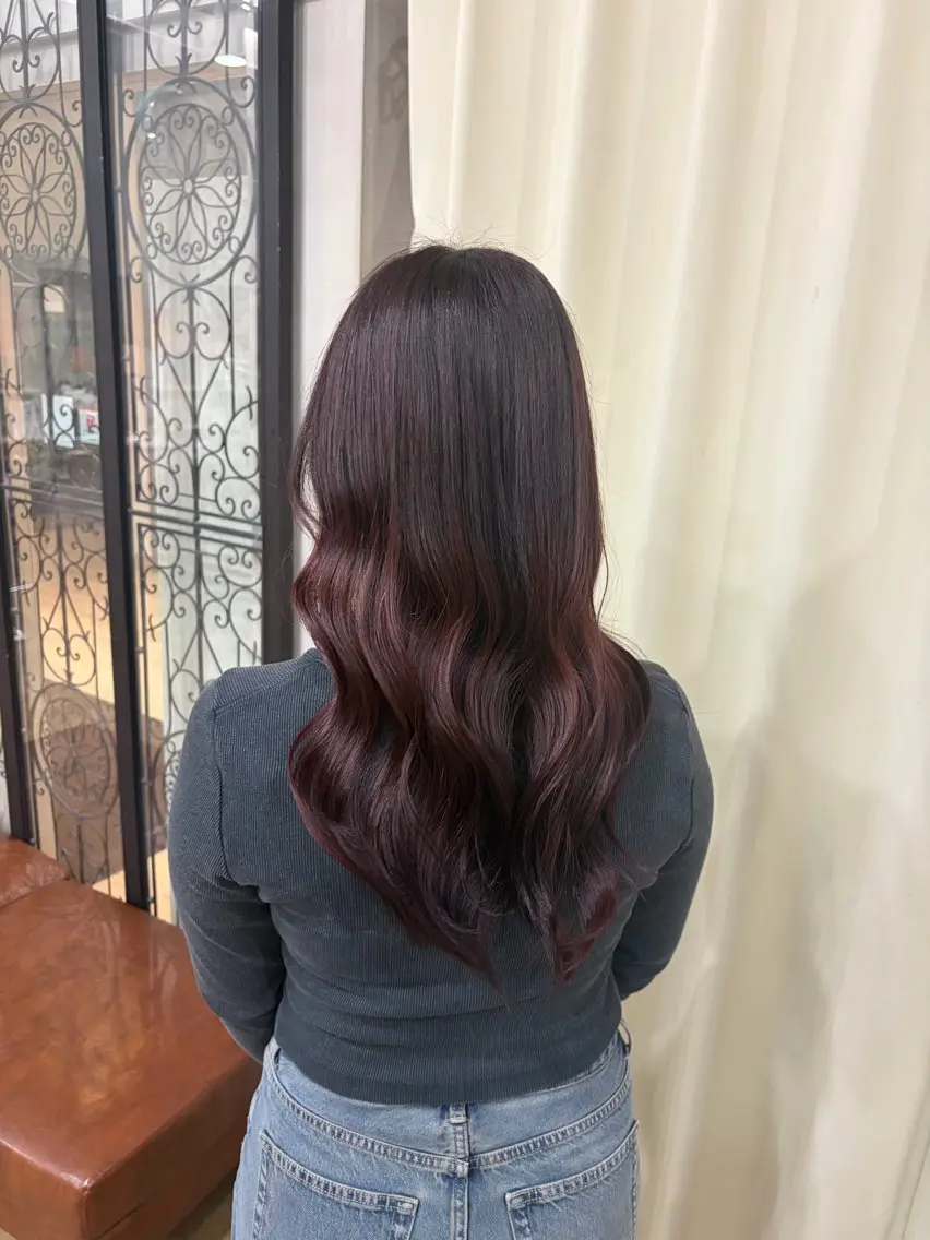 ロング カラー ヘアカラー 🍎レイヤー🍎 SAYAのヘアスタイル