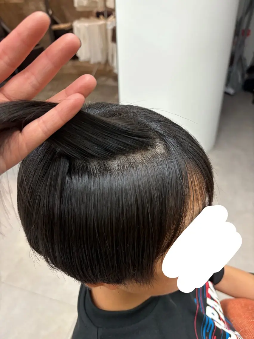 ショート 縮毛矯正 冨高 桃花のヘアスタイル