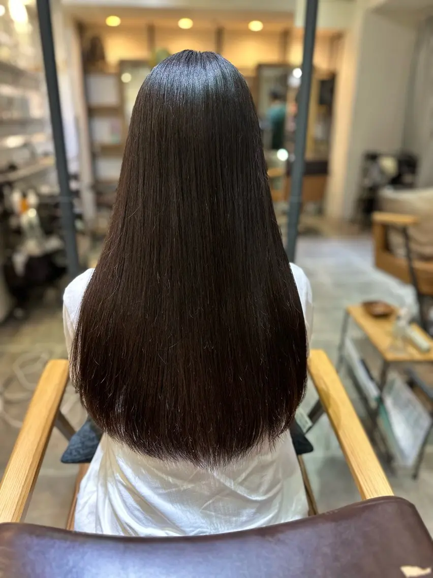 ロング 金 春江のヘアスタイル