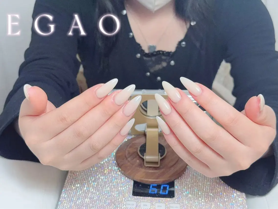 ネイル 長さ出し ジェルネイル マグネットネイル 持ち込み パラジェル ハンドネイル EGAO NAIL 錦糸町店のネイルデザイン