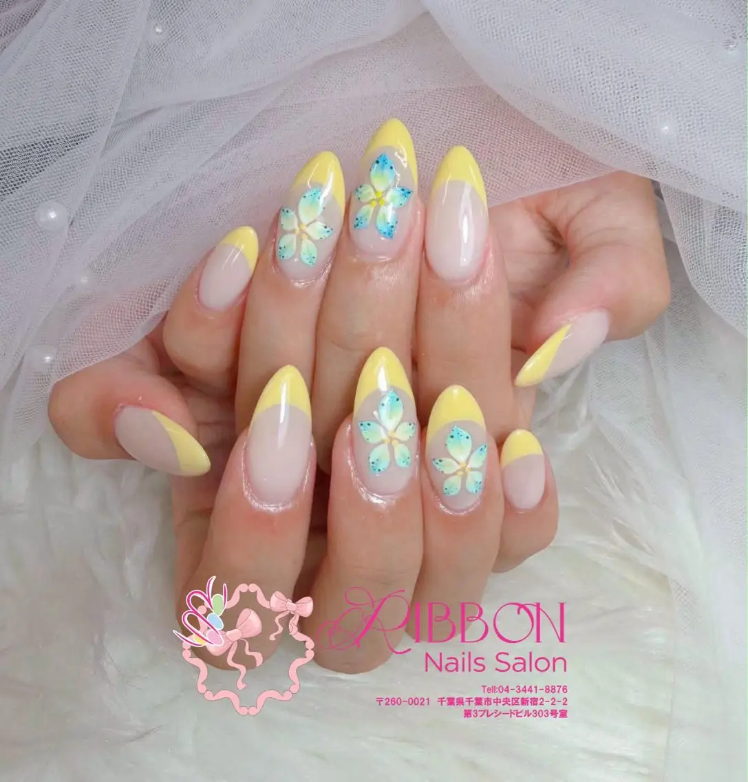 ネイル フレンチネイル ジェルネイル マグネットネイル 持ち込み ニュアンスネイル ハンドネイル Nami nailのネイルデザイン
