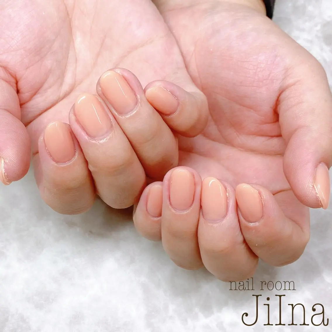 ネイル ワンカラーネイル JiIna nailのネイルデザイン