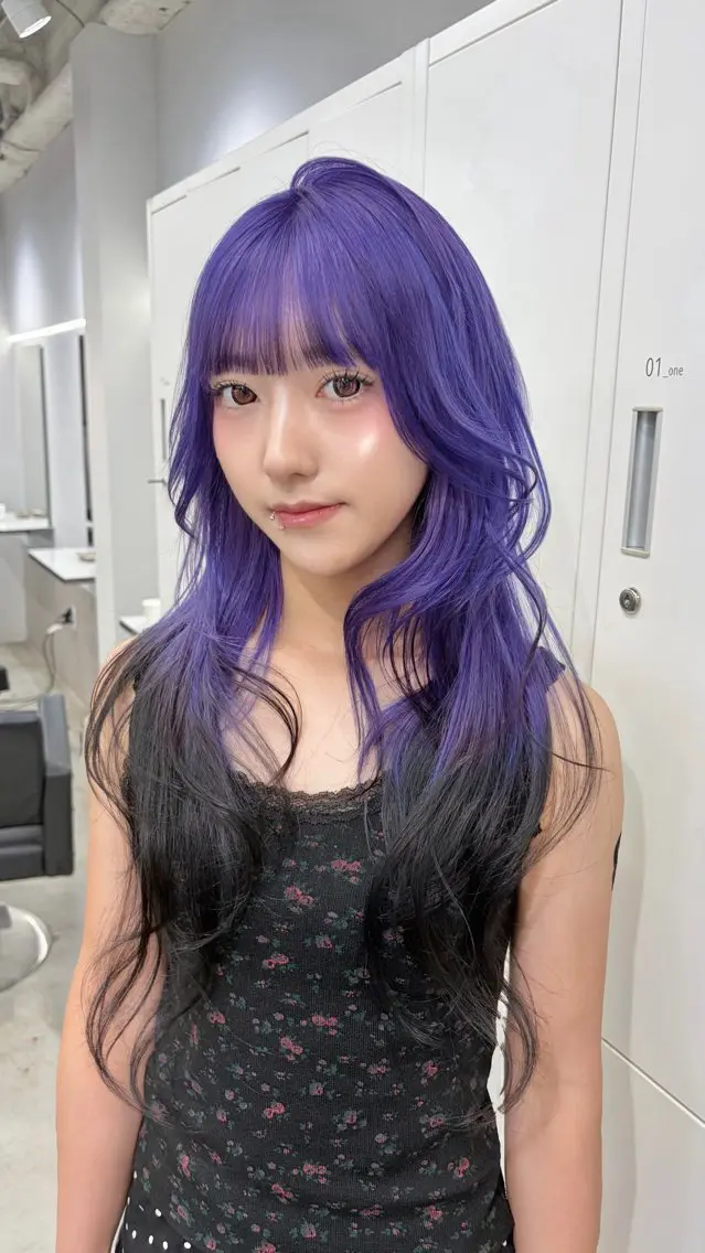 カラー ヘアカラー GiseL ハイトー ンSa_ya🎀のヘアスタイル