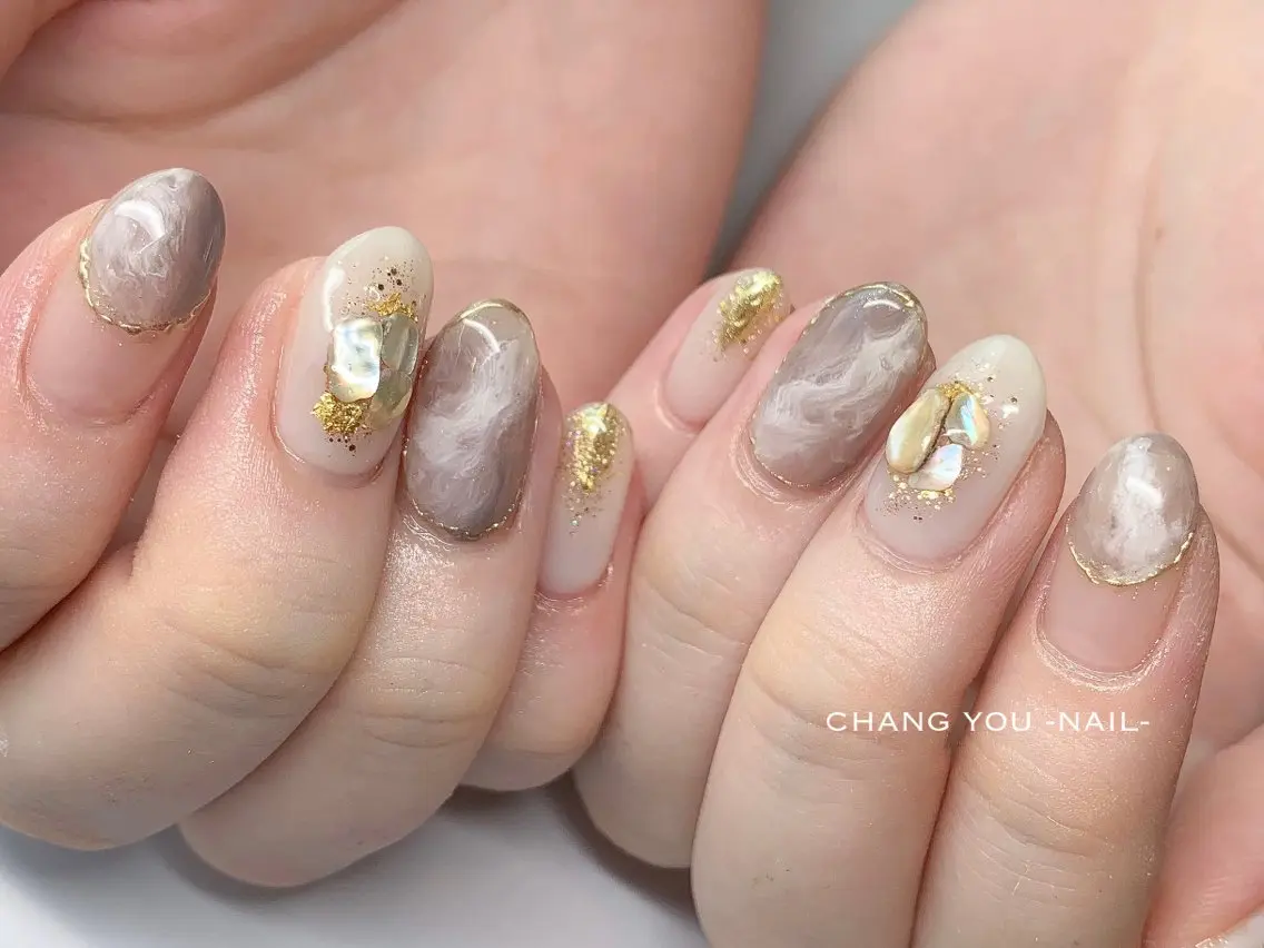 ネイル ハンドネイル Maison noyerのネイルデザイン