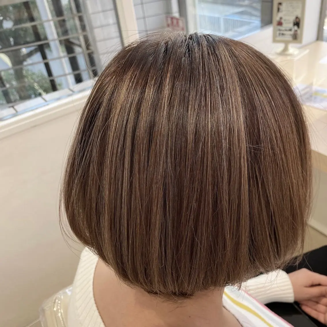 ショート カット ヘアカラー トリートメント ヘッドスパ 髪質改善/透感カラー 山下輝人のヘアスタイル
