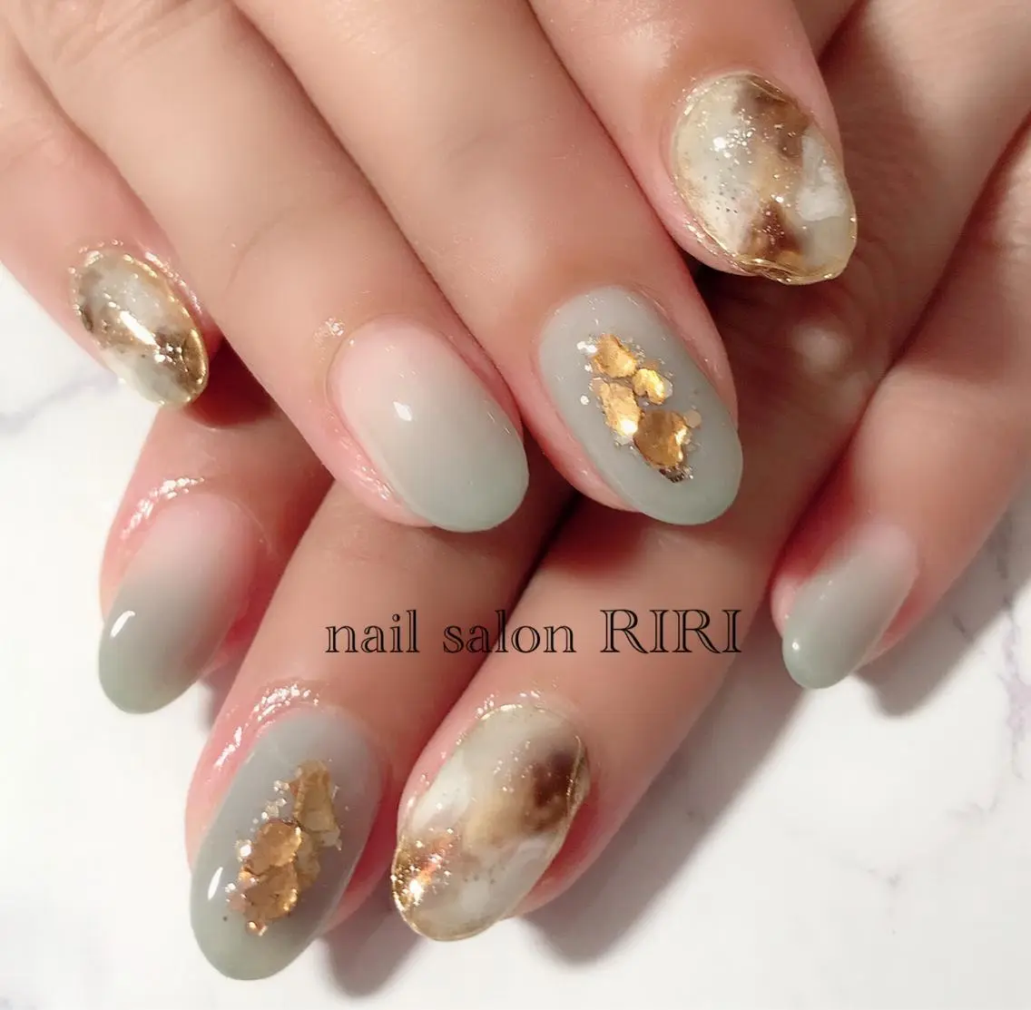 ネイル ニュアンスネイル RIRI リリのネイルデザイン
