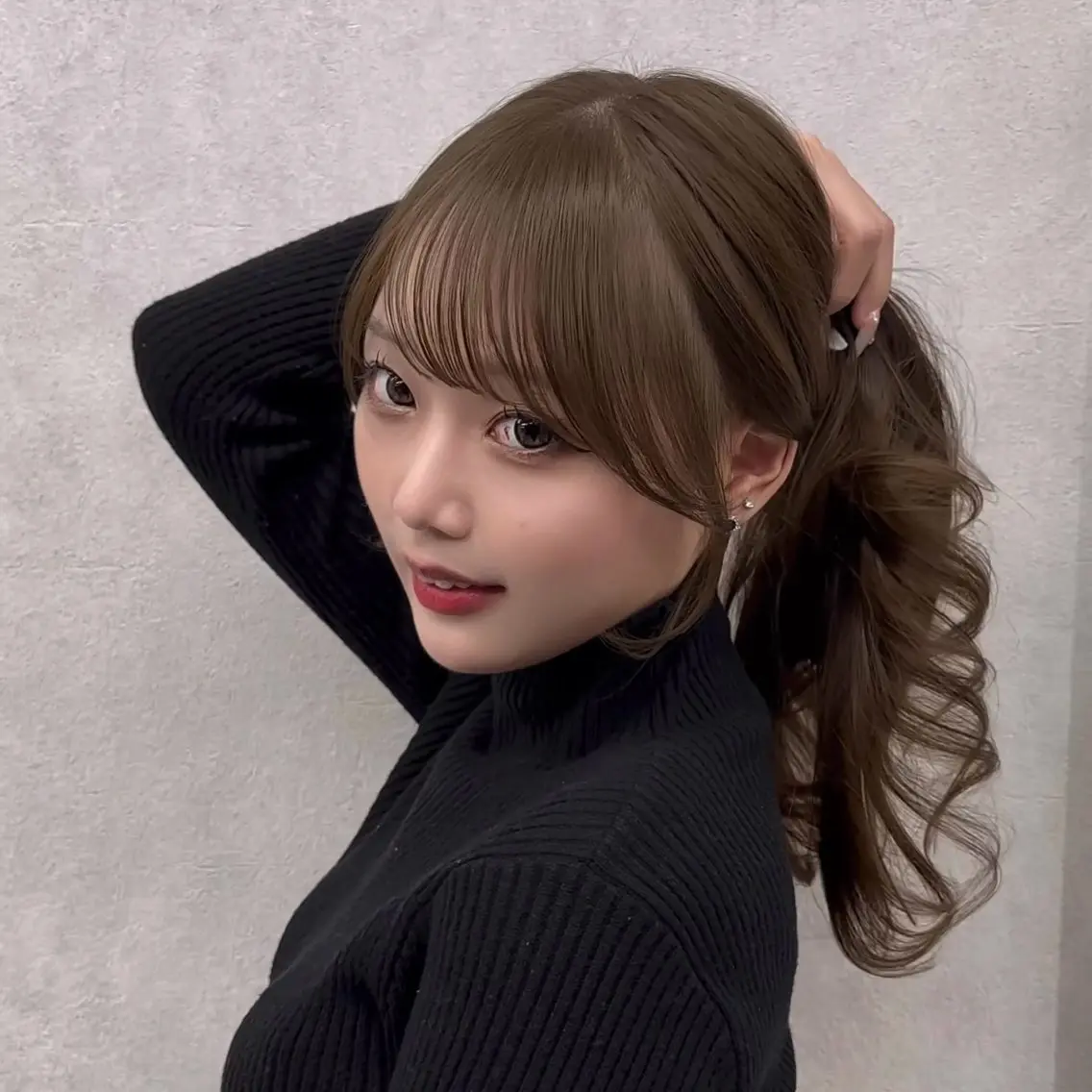 ロング カラー ヘアアレンジ ⭐️銀座/ショート/ 艶カラー/りょうがのヘアスタイル