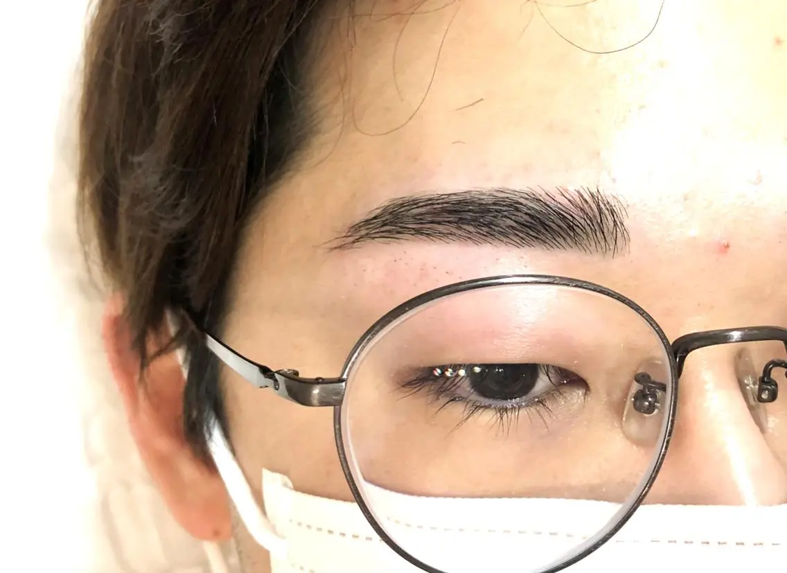 メンズ アイブロウ ワックス脱毛 眉カット その他(アイブロウ) エルフ 糟谷麗海のマツエク・マツパデザイン