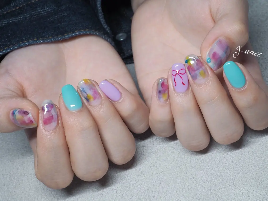 ネイル ハンドネイル J-nail satoのネイルデザイン