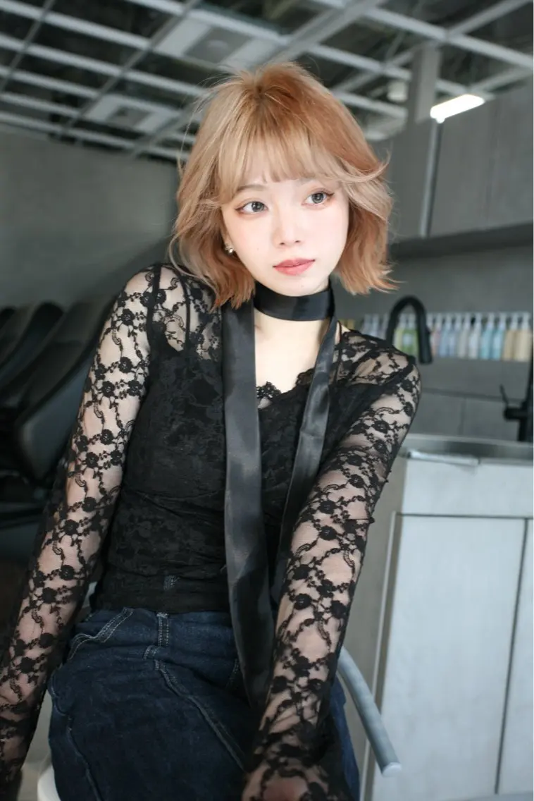 ショート 渋谷ショート、パーマ 美容師vain はるのヘアスタイル