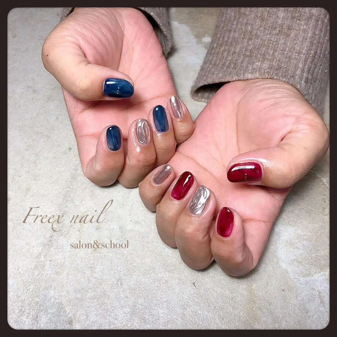 ネイル freex nail /ニュアンス/個性派のネイルデザイン