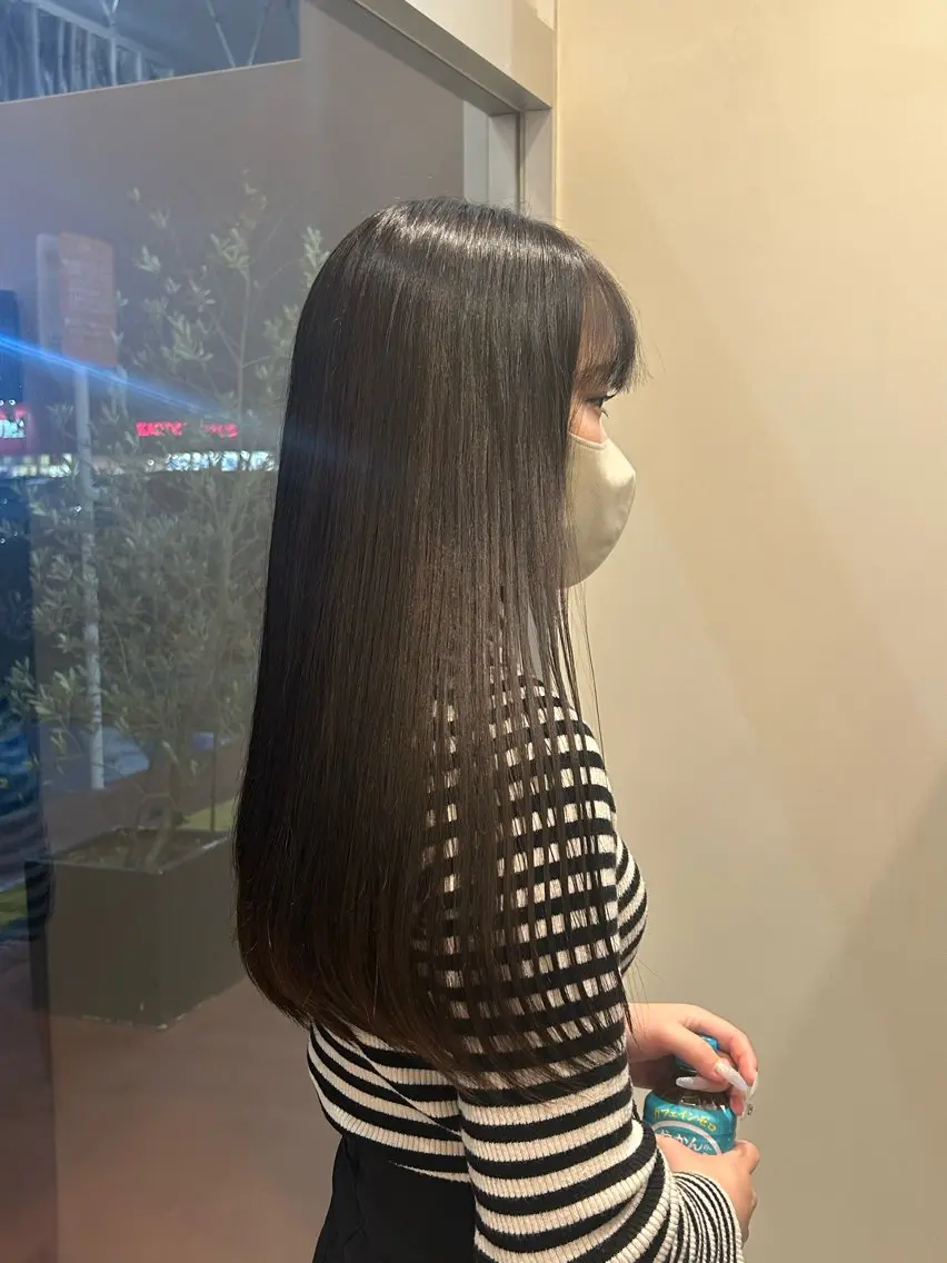 ロング 🌿‬髪質改善カラー 菊池梨麻🌿‬のヘアスタイル