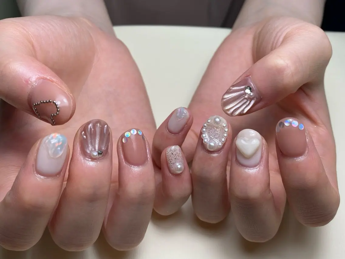 ネイル ハンドネイル atelier moamのネイルデザイン