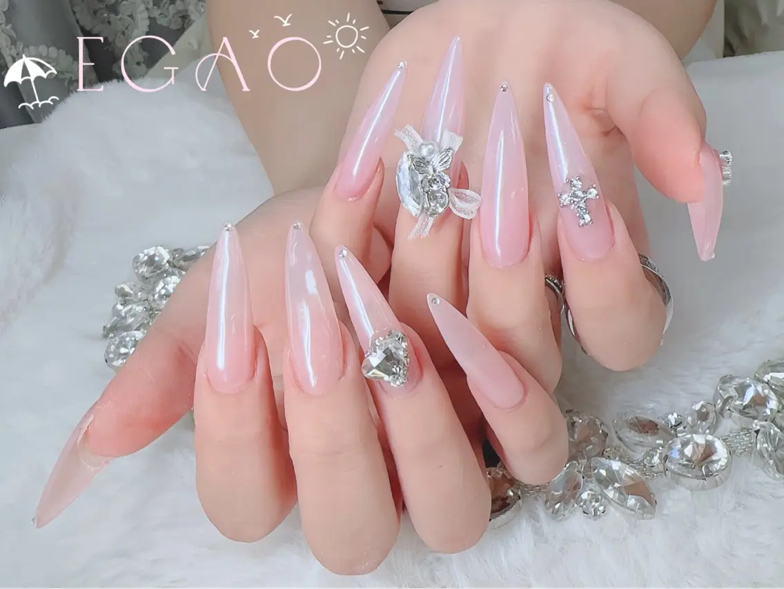 ネイル アートネイル フットネイル フレンチネイル ジェルネイル グラデーション ハンドネイル EGAO NAIL 錦糸町店のネイルデザイン