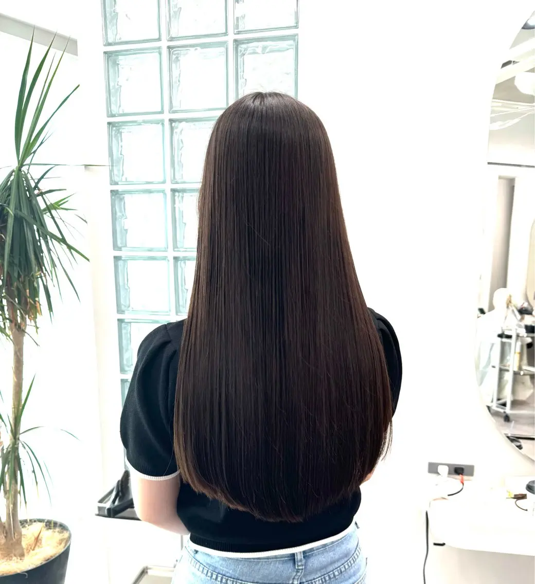 ロング eMu透明感カラー ちゅる髪yuki✩のヘアスタイル