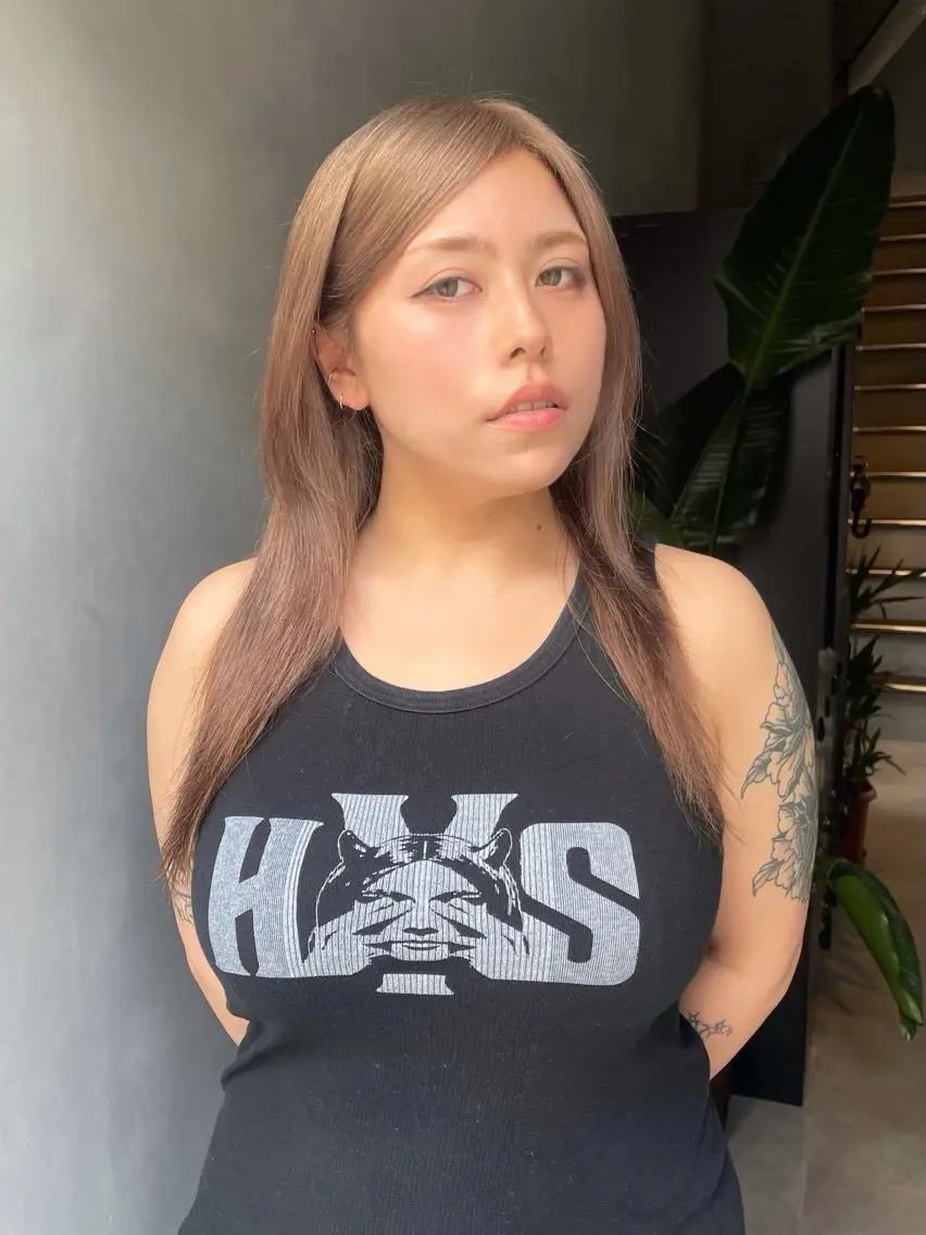 ロング ヘアカラー XENA 渋谷店のヘアスタイル