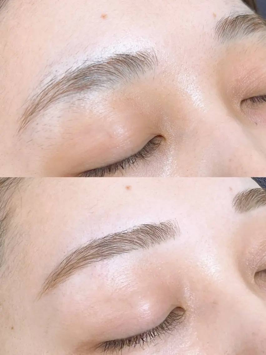 アイブロウ ワックス脱毛 眉カット その他(アイブロウ) うる艶カラー 🫶🏼💭mikaのヘアスタイル