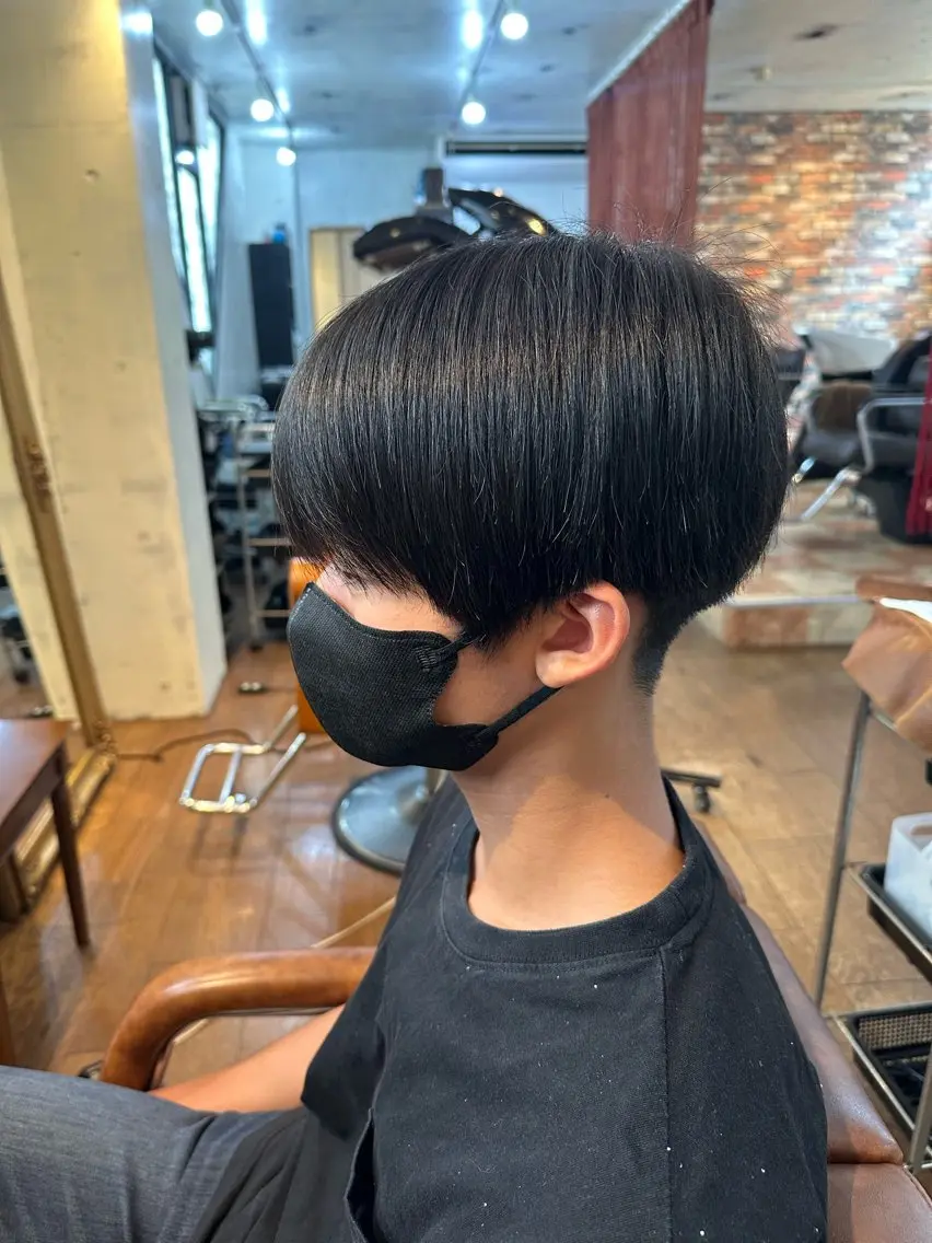 メンズ キッズ マエダ カズエ🫶 coronahairのヘアスタイル