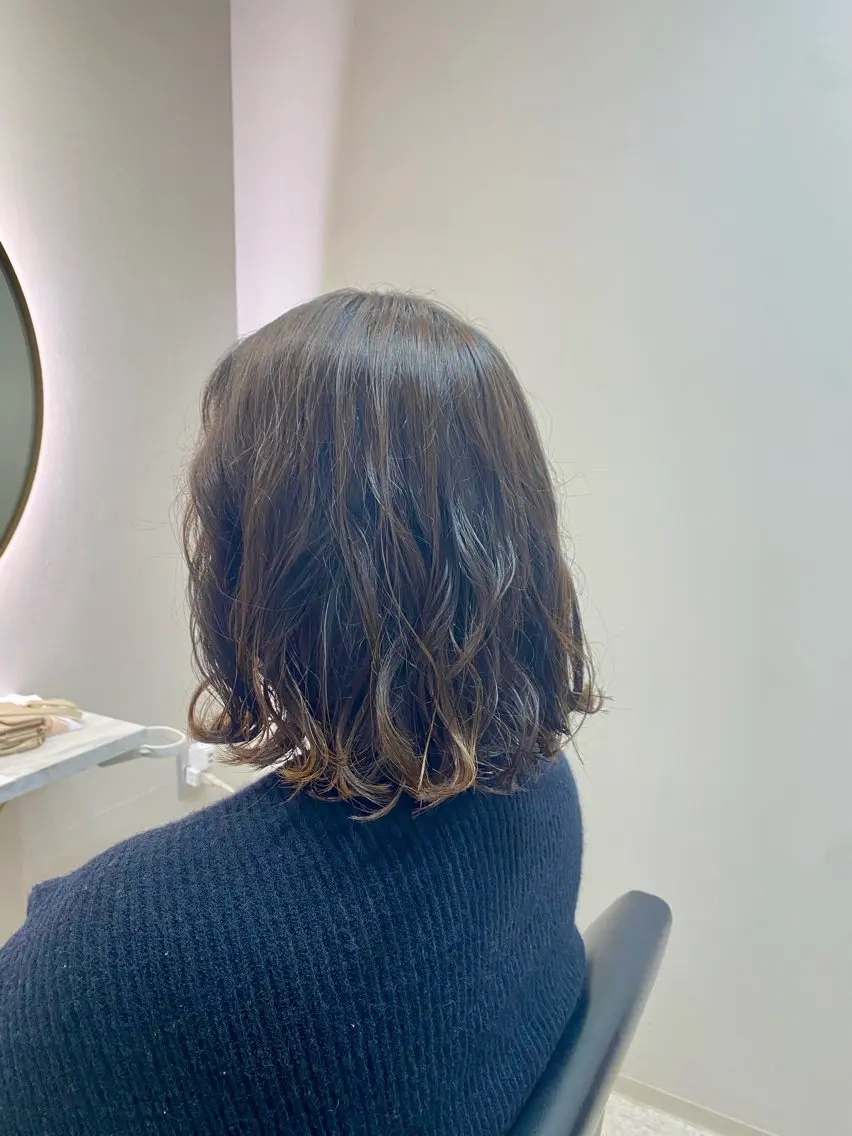 【ツヤ感&柔らかさUP】高補修TOKIOデジタルパーマ+カットの写真