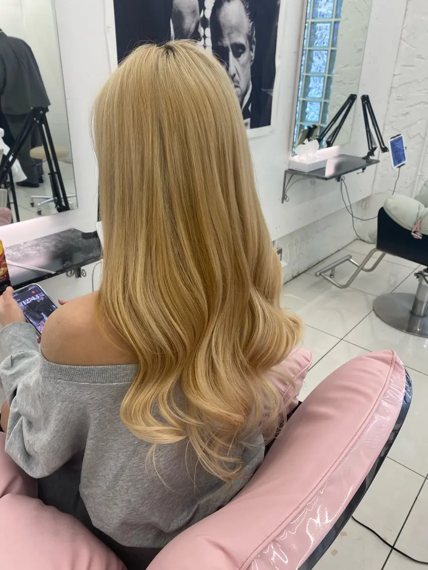 ロング エクステ 中村 海星のヘアスタイル