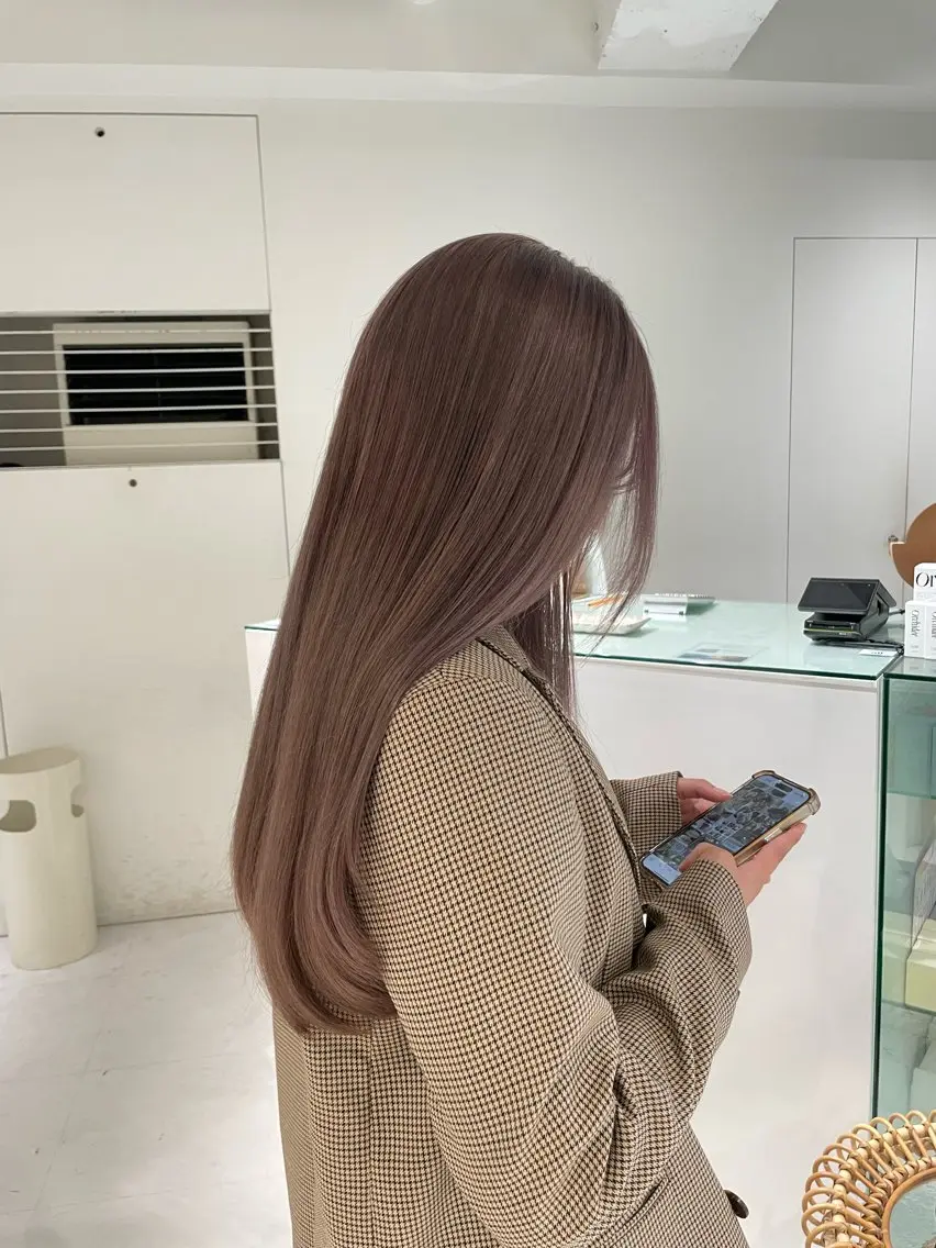 【minimo限定✨️】1ブリーチカラー (ケアブリーチ変更+￥2000)の写真