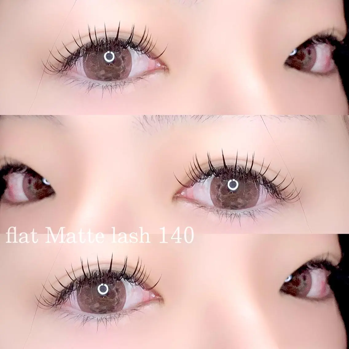 マツエク・マツパ フラットラッシュ マツエク eyelash "Koa"🕊🤎のマツエク・マツパデザイン