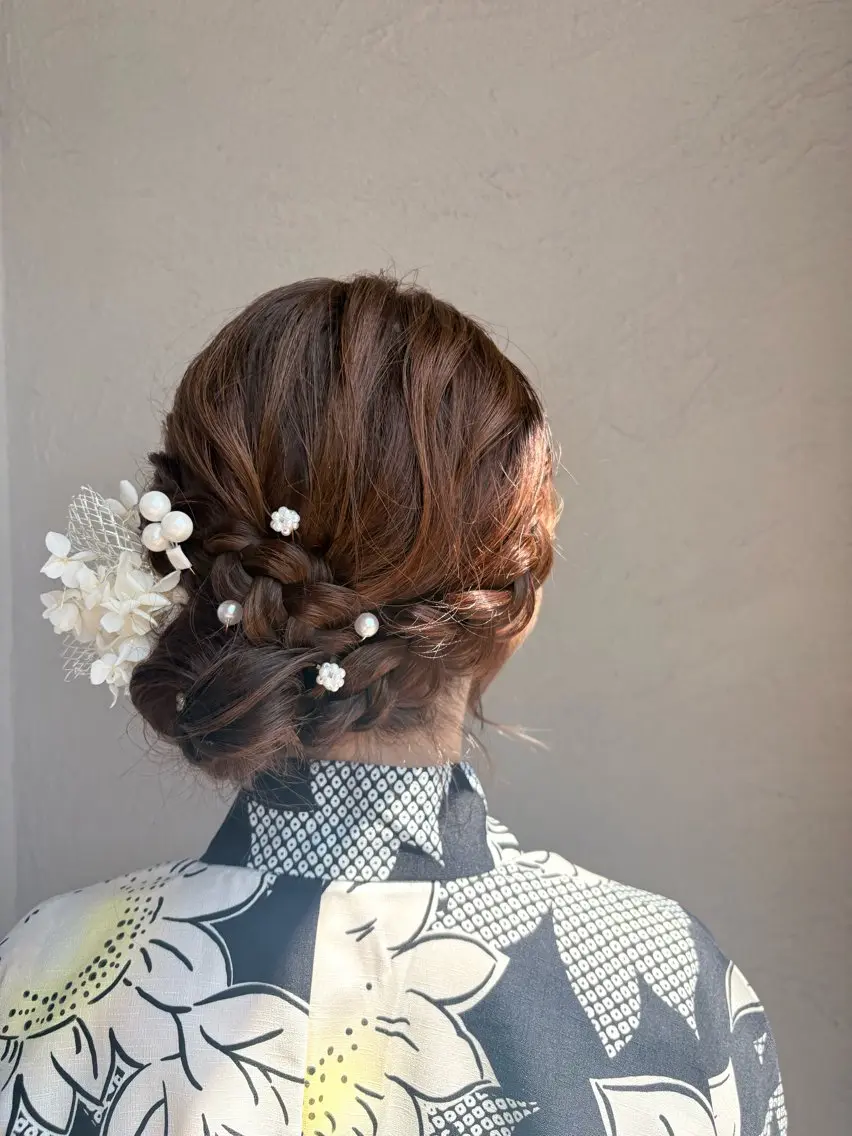 ロング ヘアアレンジ ヘアセット flat /Rina🧸のヘアスタイル