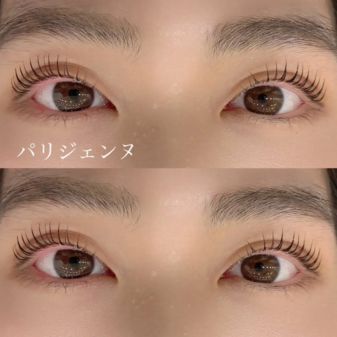 マツエク・マツパ パリジェンヌラッシュリフト 一重×まつ毛パーマ マツパ マリーテレジア FUJIMOTOのマツエク・マツパデザイン
