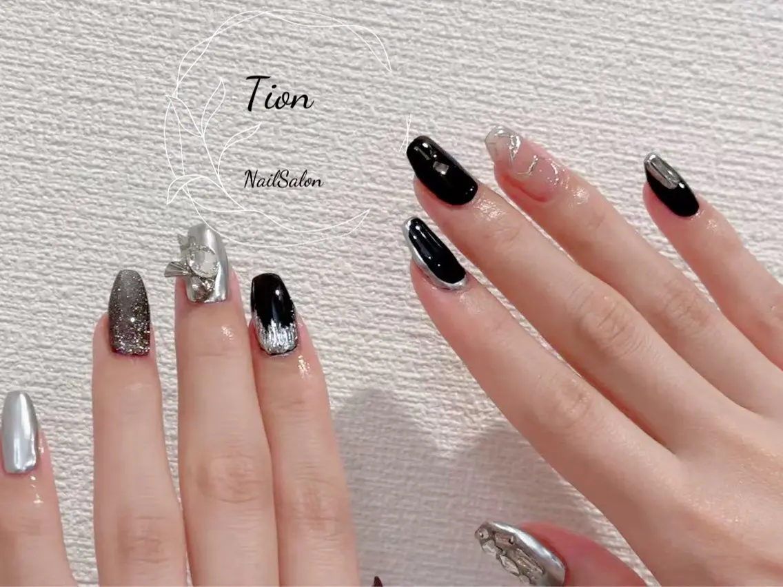 ネイル チークネイル 長さ出し フットネイル フレンチネイル ジェルネイル Nailsalon Tion武蔵小杉店のネイルデザイン