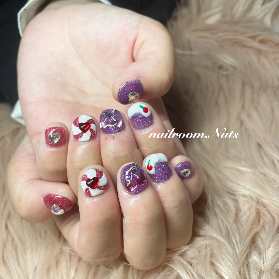 ネイル ハンドネイル nailsalon Nutsのネイルデザイン