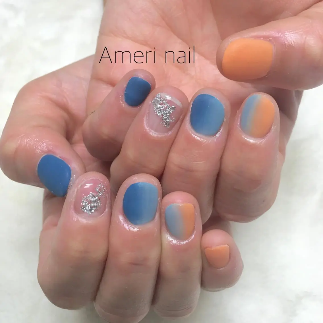 ネイル マットネイル Ameri nail /UKIのネイルデザイン