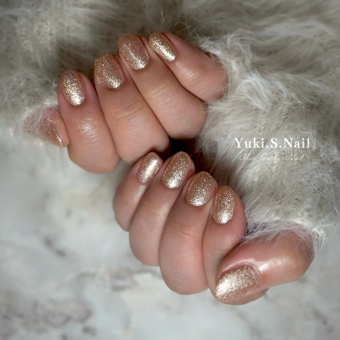 ショート ハンドネイル Yuki S.Nailのネイルデザイン