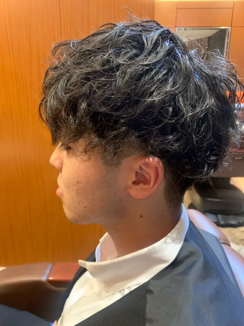 パーマ 杉本 翔希のヘアスタイル