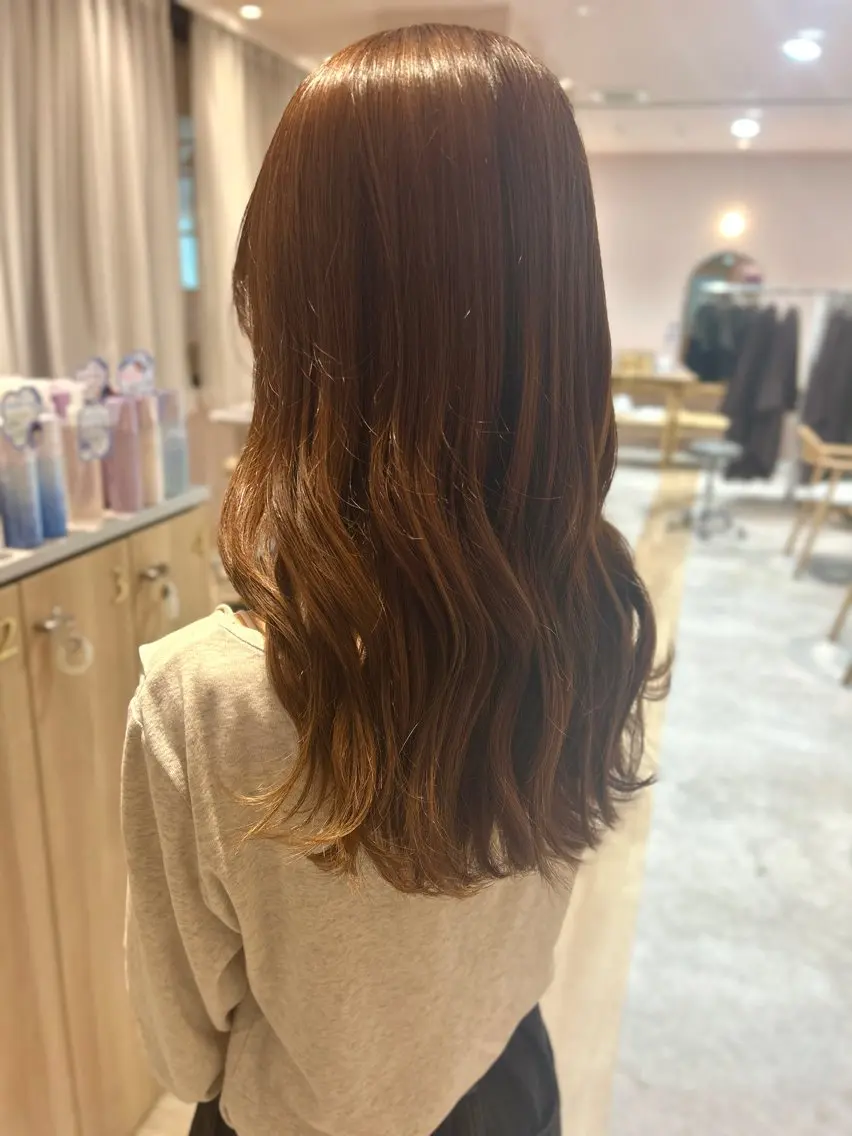 ロング ヘアカラー merc. 🫧松本花凜のヘアスタイル