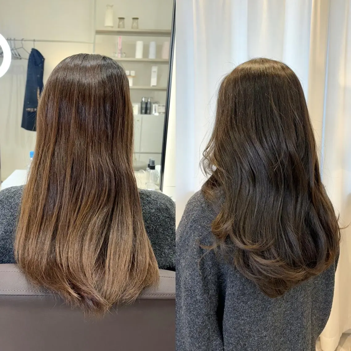 ロング EIGHT plum TOKIOリミテッドのヘアスタイル
