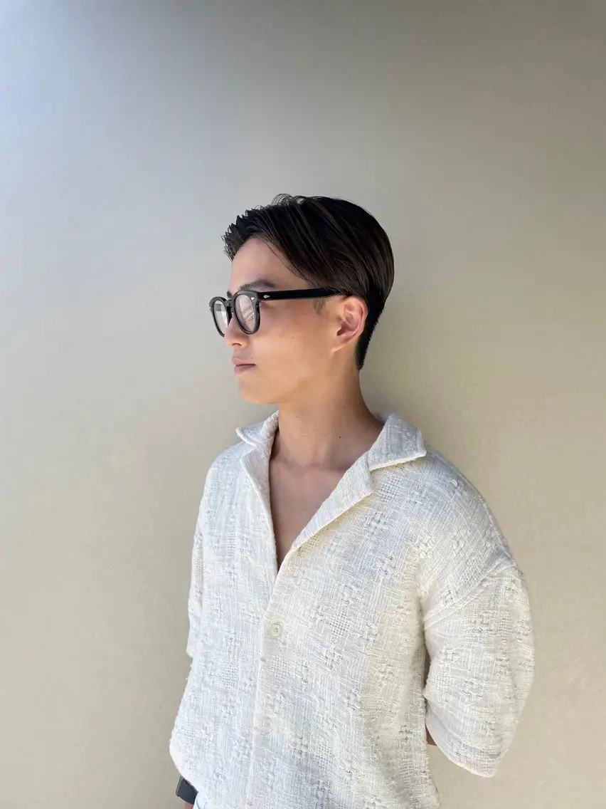 ショート メンズ カット 吉田一輝 外国人パーマのヘアスタイル
