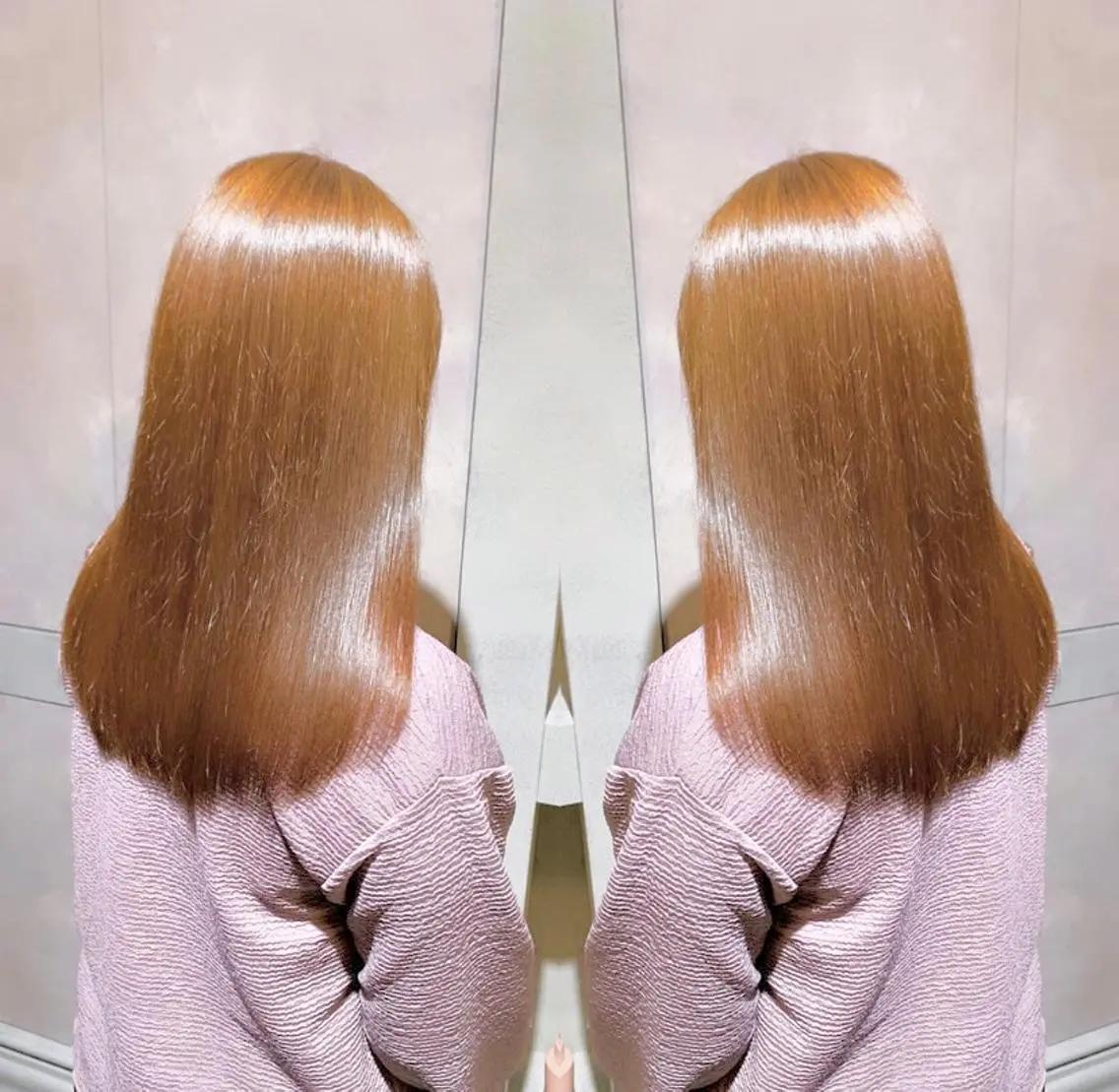 ロング カラー ヘアカラー トリートメント 💘大人可愛く💘 Natsuki❥❥❥のヘアスタイル