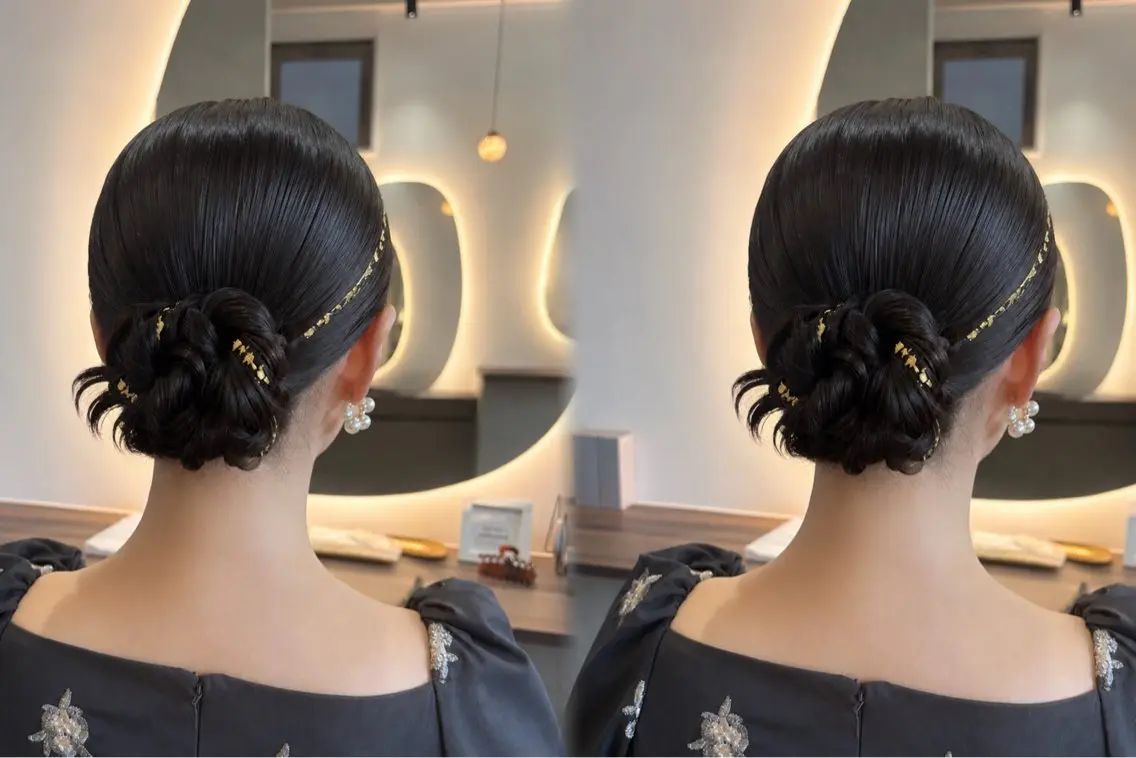 ヘアセット すずき あいりのヘアスタイル