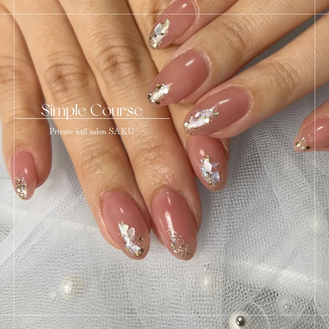 ネイル 春ネイル SAKU nail 作島茜のネイルデザイン