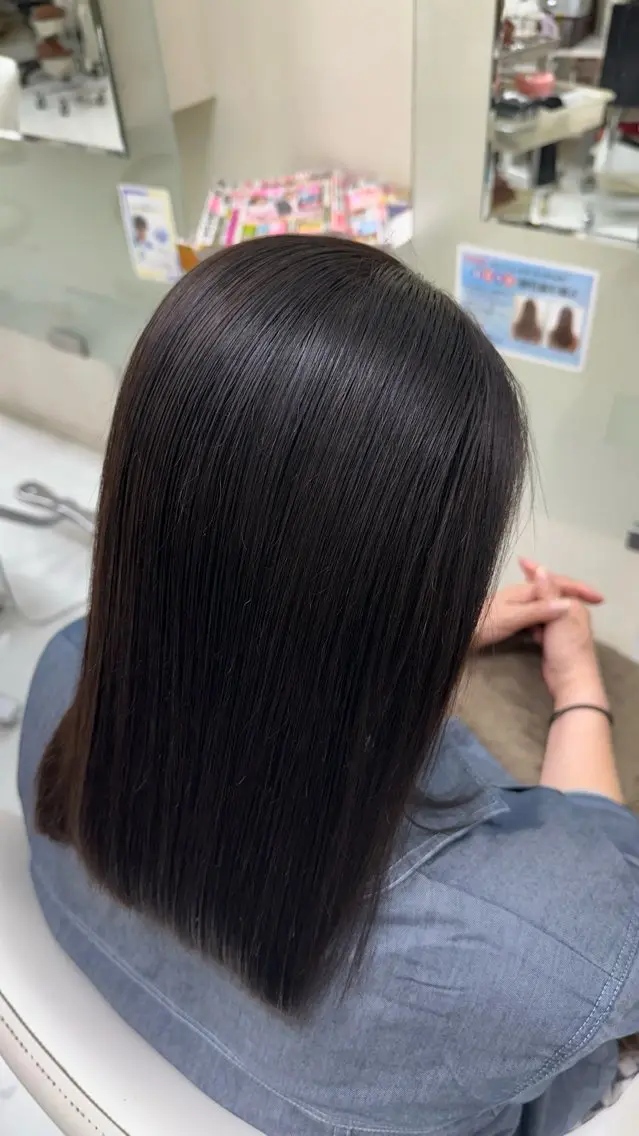 ミディアム 落合 恭平のヘアスタイル
