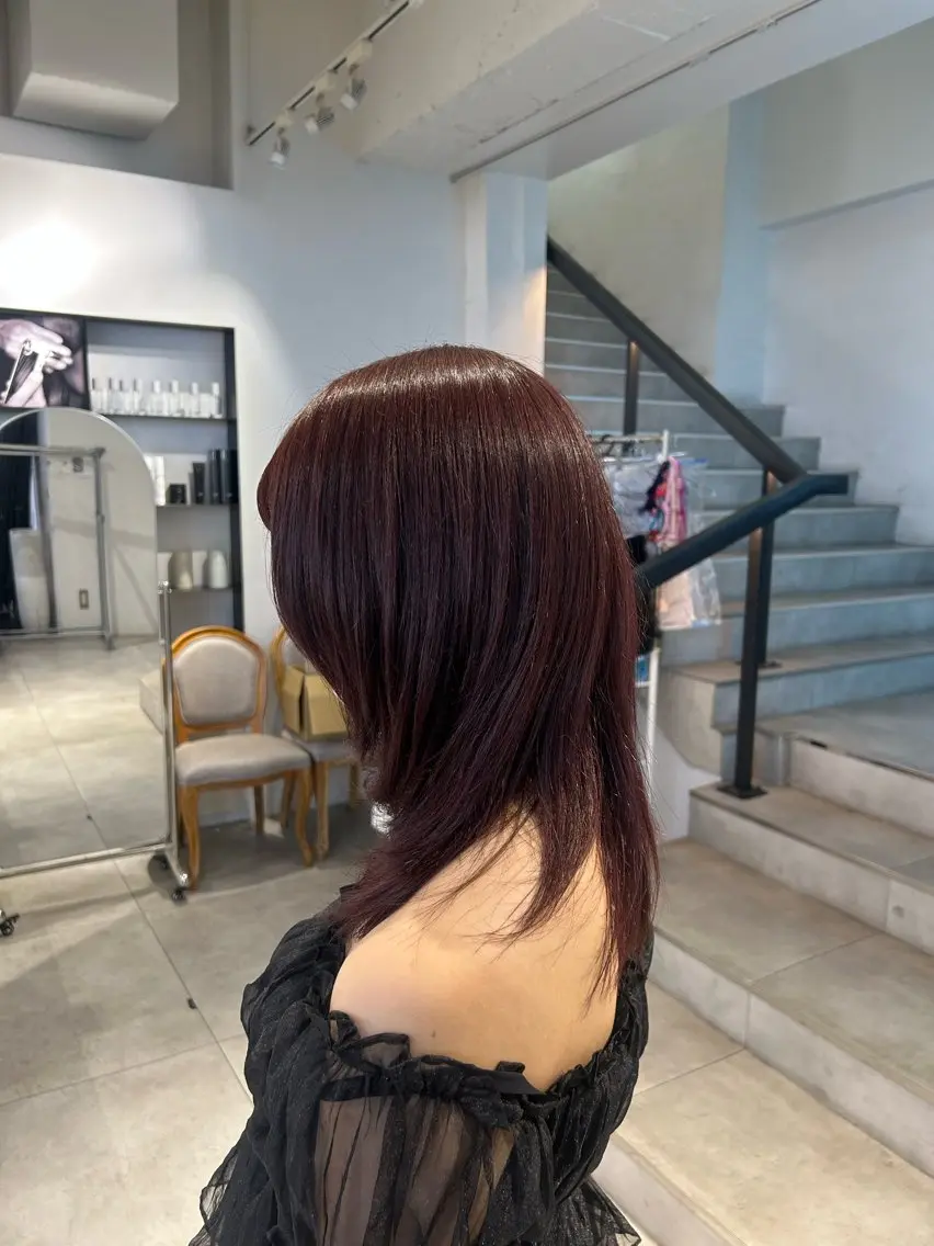カラー ヘアカラー 暖色ෆ透明感カラー 🩷cocoriのヘアスタイル