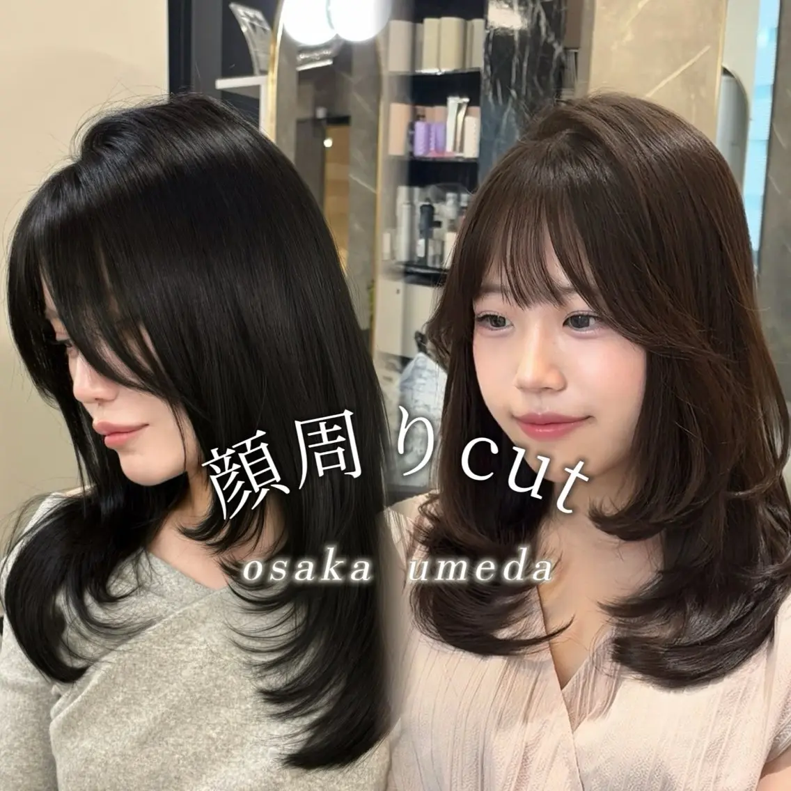 韓国レイヤー×艶 カラー/coco🩰のヘアスタイル