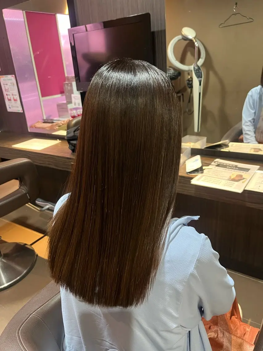 ロング カラー 髪質改善 ヘアカラー 🤎ベージュカラー/ 髪質改善/山岸🤎のヘアスタイル