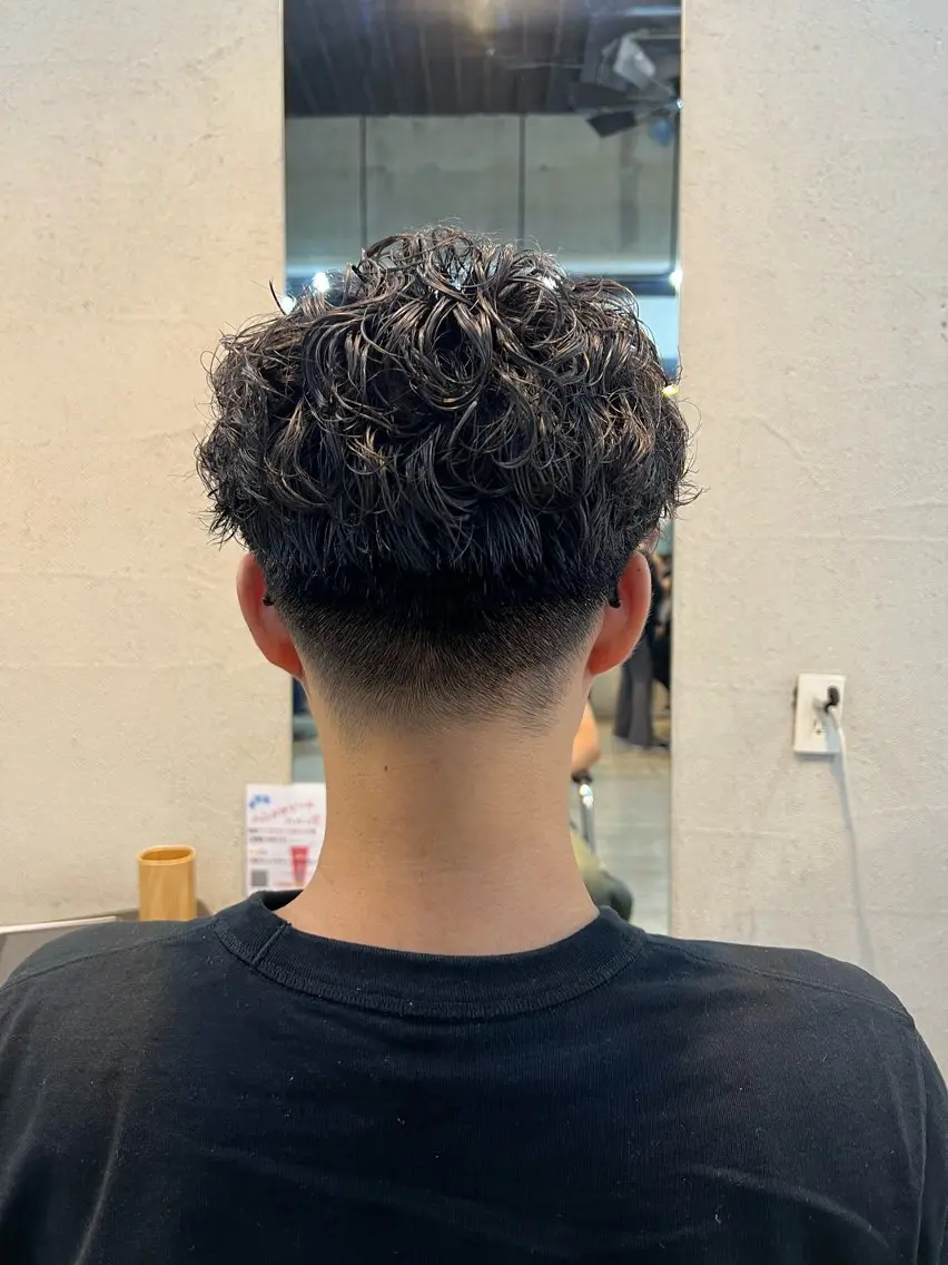 パーマ メンズ メンズパーマ Men's NAM 八角のヘアスタイル